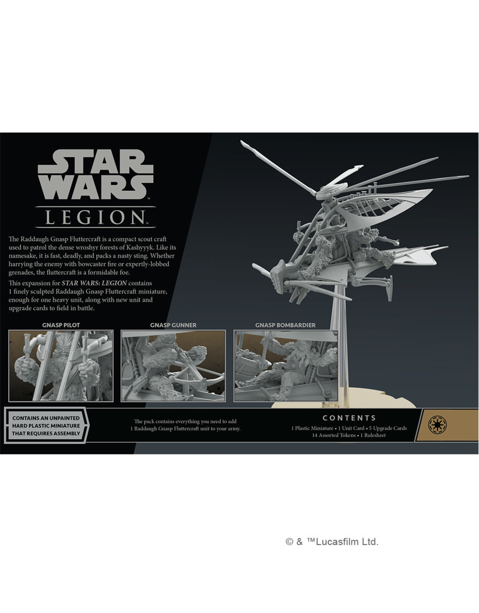 Atomic Mass Games Star Wars Legion - Raddaugh Gnasp Fluttercraft Unit Expansion