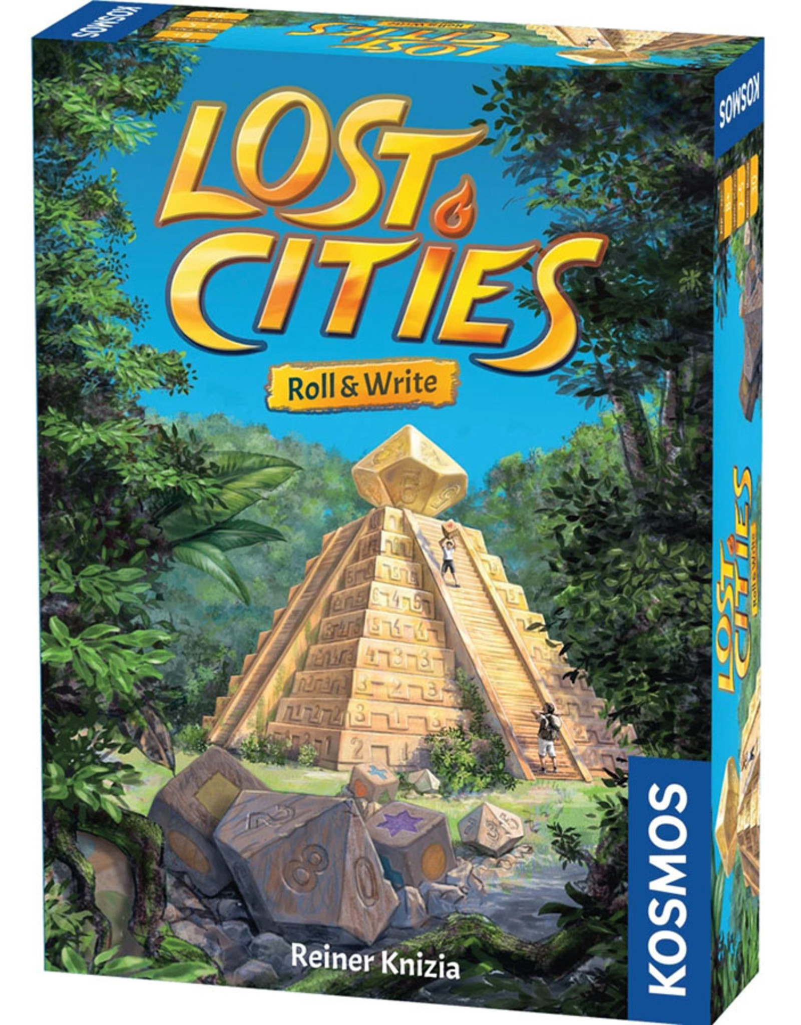 Thames and Kosmos Lost Cities: Roll & Write