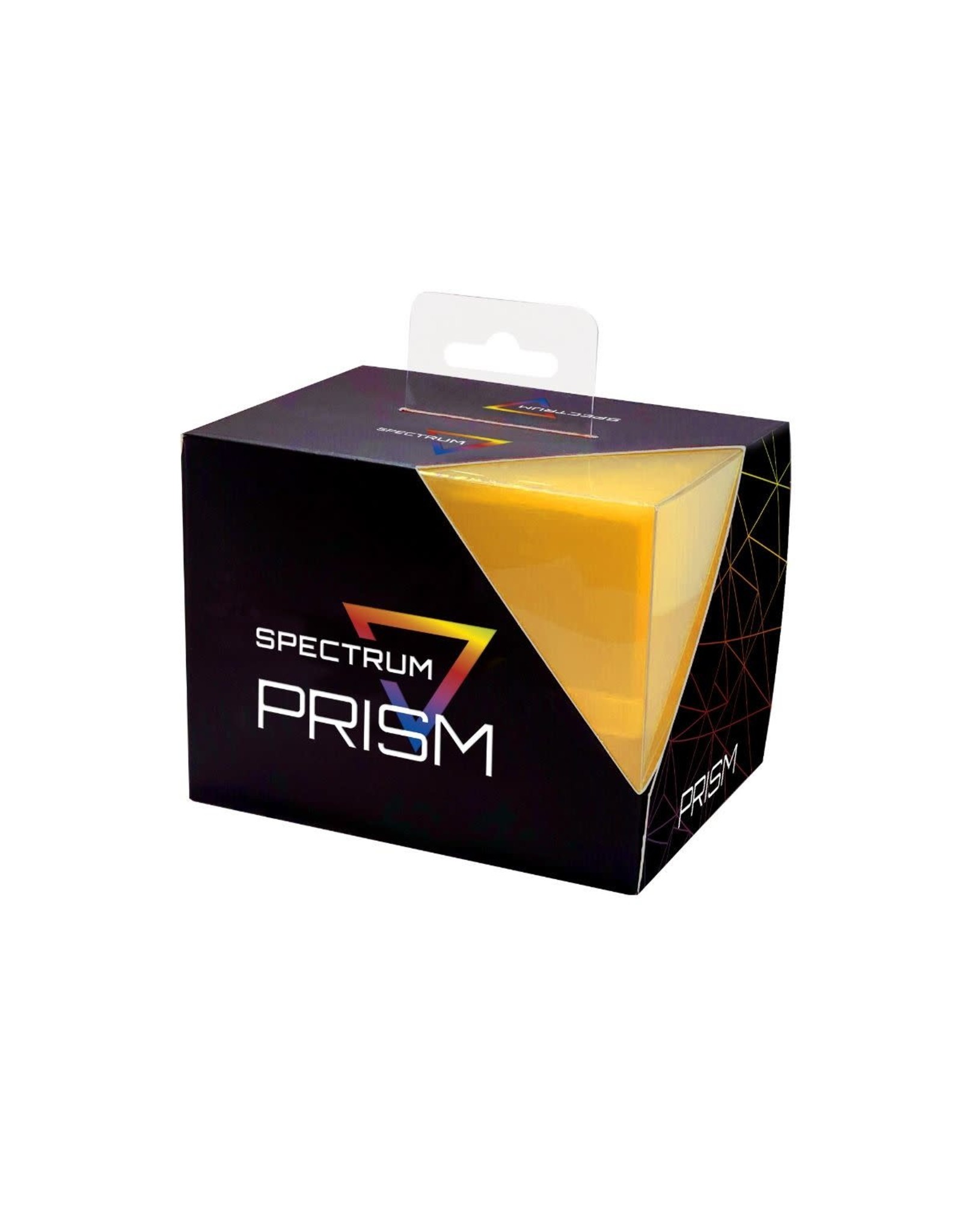 BCW Supplies Spectrum Prism Xanthic Yellow Deck Box
