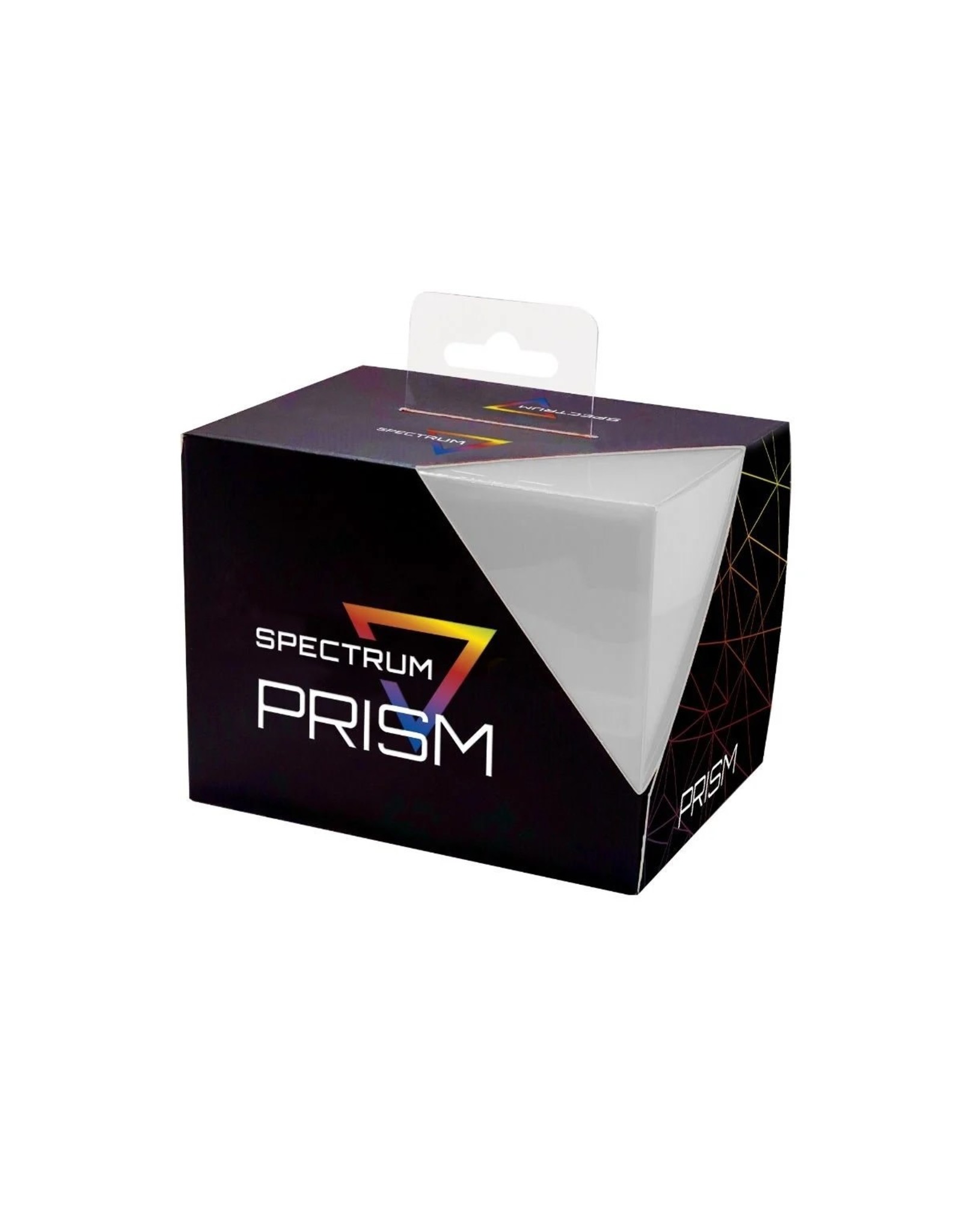 BCW Supplies Spectrum Prism Pale Moon White Deck Box