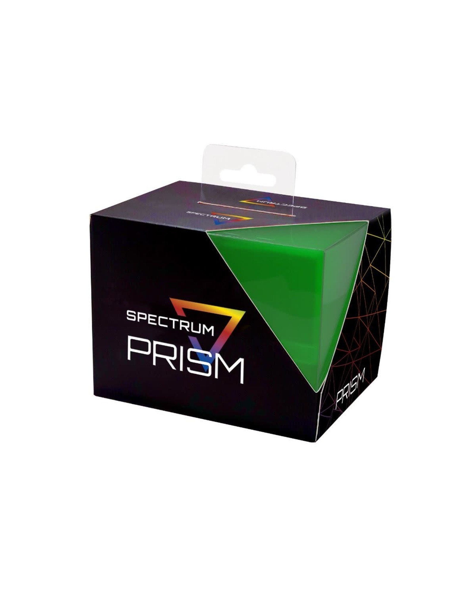 BCW Supplies Spectrum Prism Viridian Green Deck Box