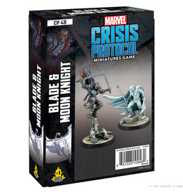Atomic Mass Games Marvel Crisis Protocol - Blade and Moon Knight