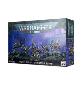 Warhammer 40K WH40K Grey Knights Brotherhood Terminator Squad