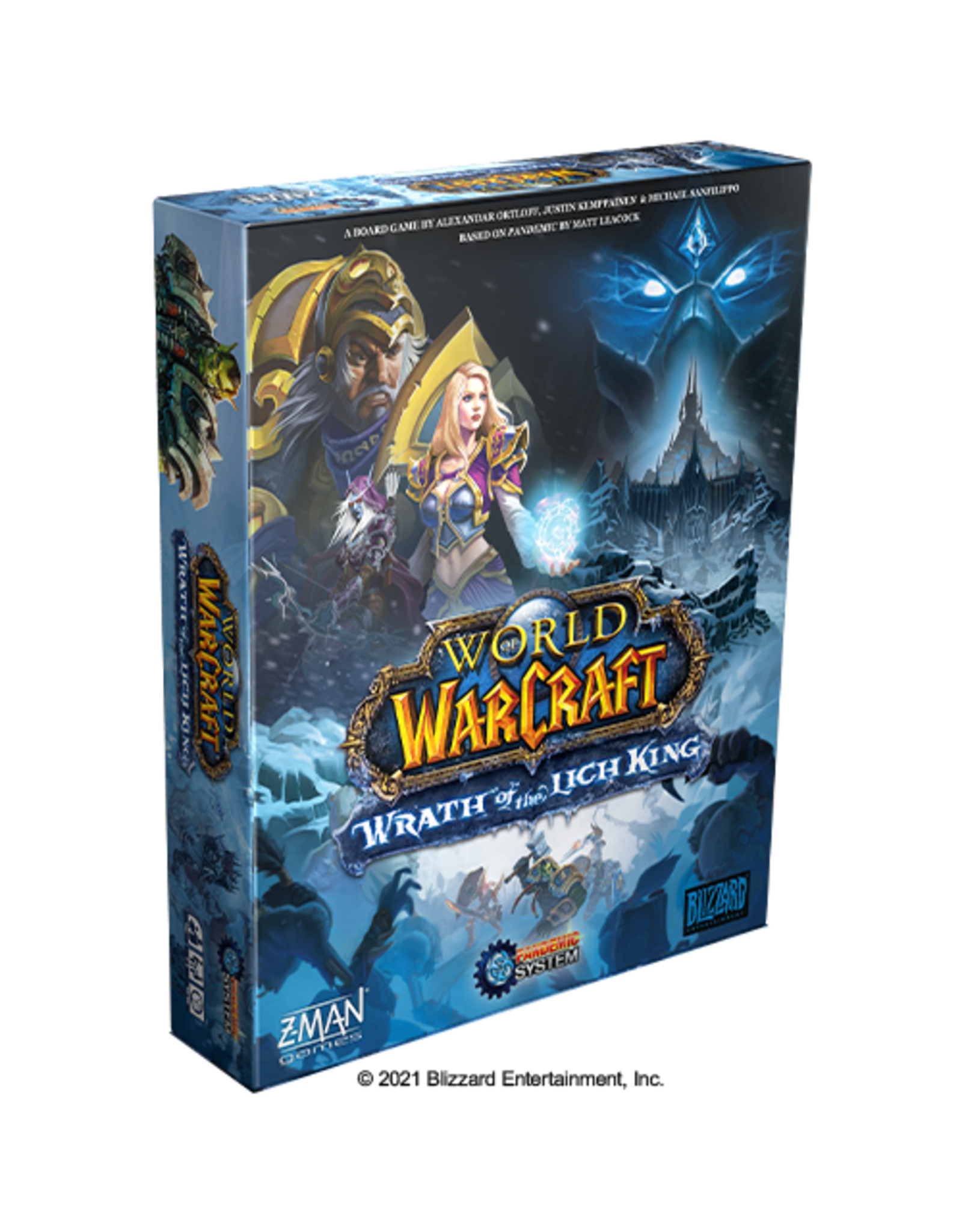 Zman Games World of Warcraft: Wrath of the Lich King - A Pandemic System Board Game