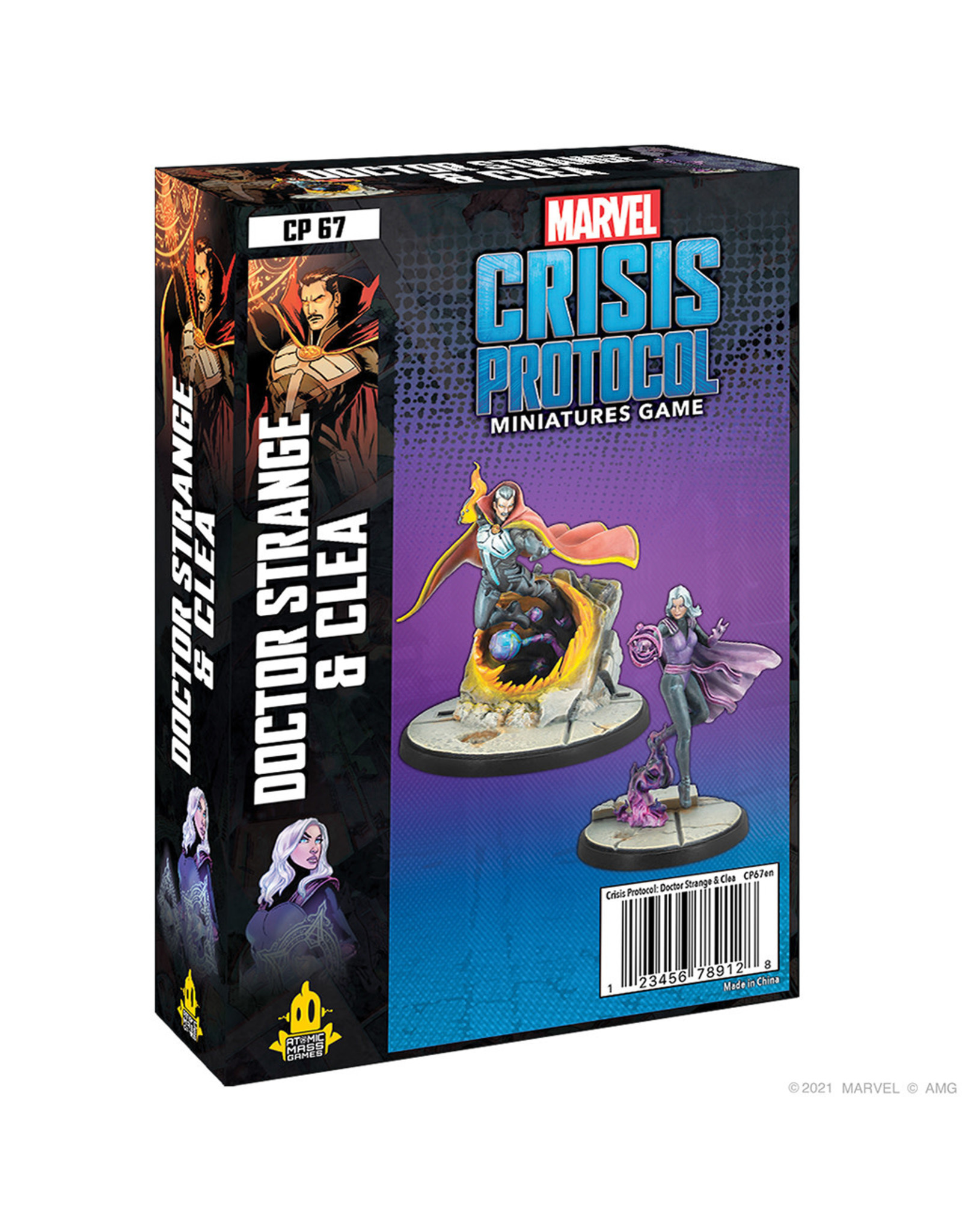 Atomic Mass Games Marvel Crisis Protocol: Doctor Strange & Clea