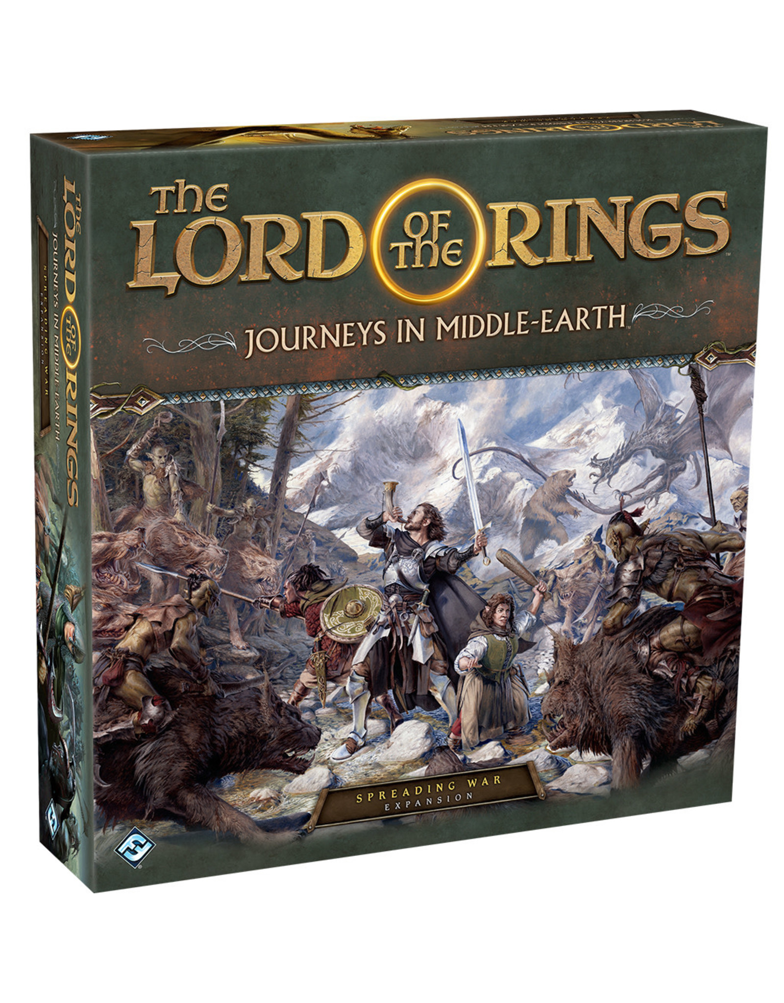 Fantasy Flight Games Lord of the Rings Journeys in Middle Earth: Spreading War