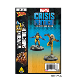 Atomic Mass Games Marvel Crisis Protocol - Wolverine and Sabertooth