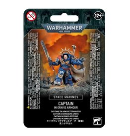 Warhammer 40K WH40K Space Marine Captain in Gravis Armour