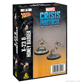 Atomic Mass Games Marvel Crisis Protocol - X-23 & Honey Badger