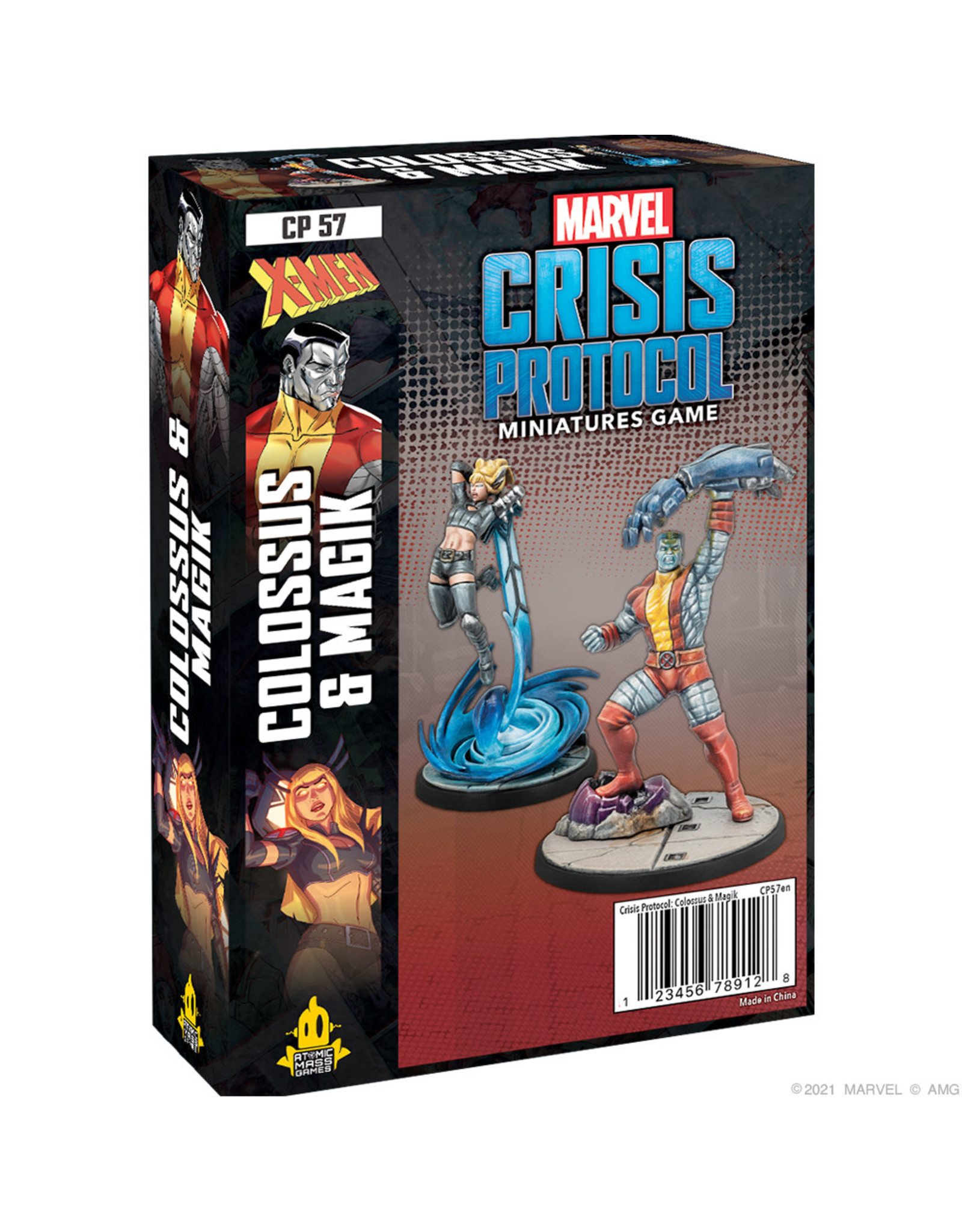 Atomic Mass Games Marvel Crisis Protocol - Colossus & Magik