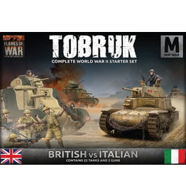 Battlefront Miniatures Tobruk Starter Set (MW Italy vs British)