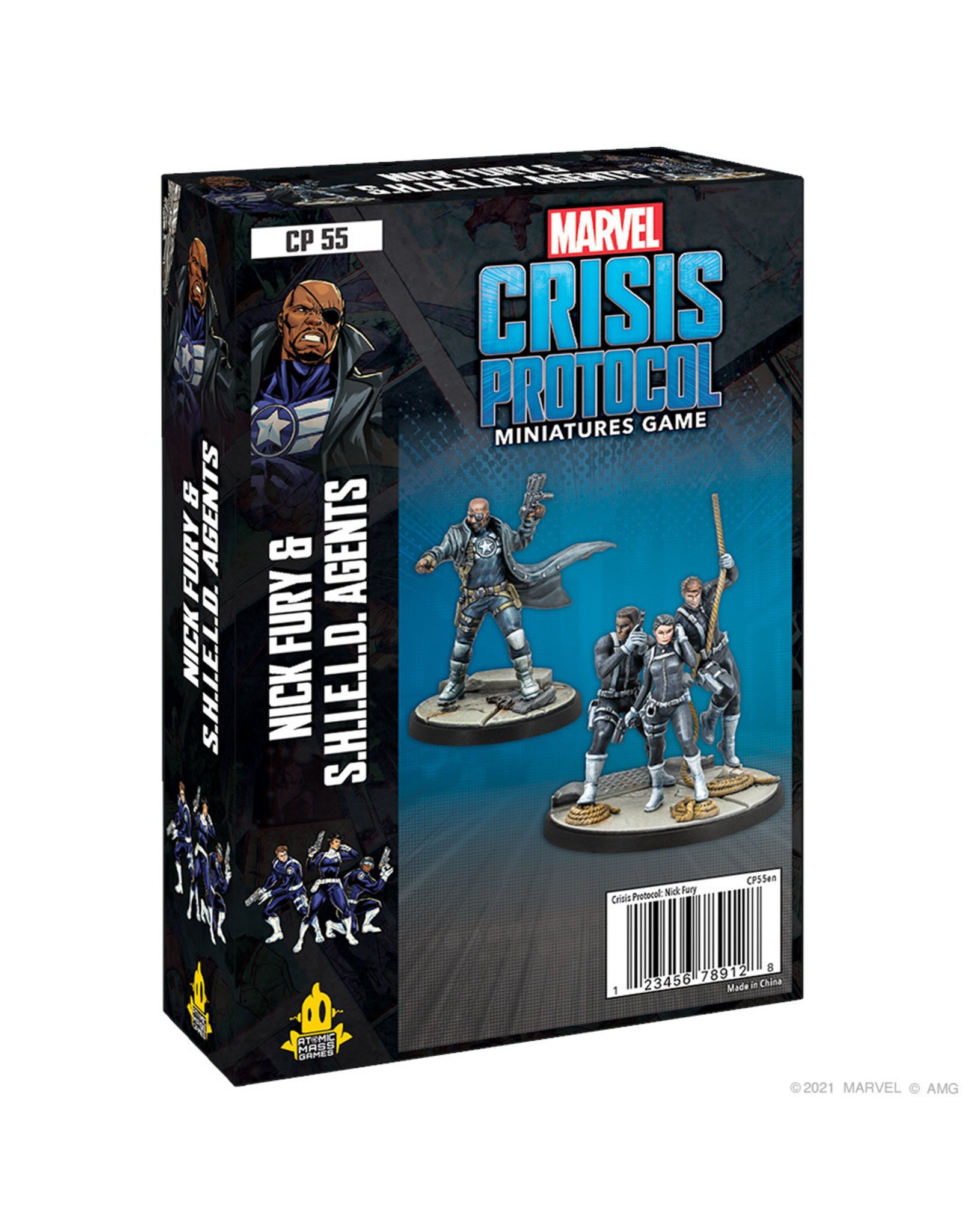 Atomic Mass Games Marvel Crisis Protocol - Nick Fury & SHIELD Agents