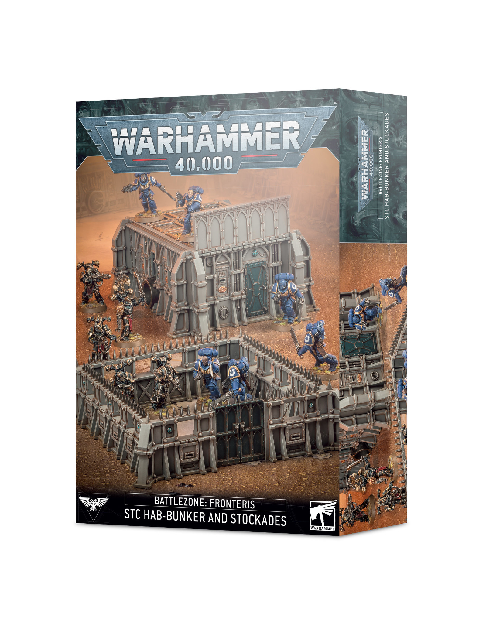 Games Workshop WH40K: Battlezone Fronteris – STC Hab-Bunker and Stockades