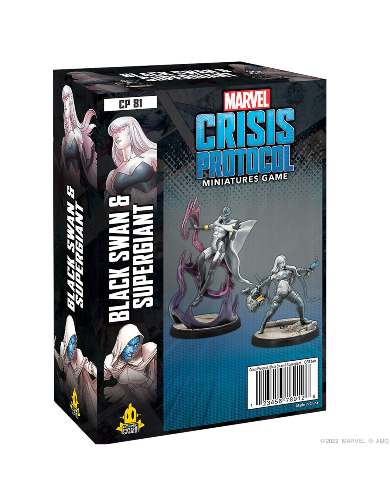 Atomic Mass Games Marvel Crisis Protocol - Black Swan & Supergiant