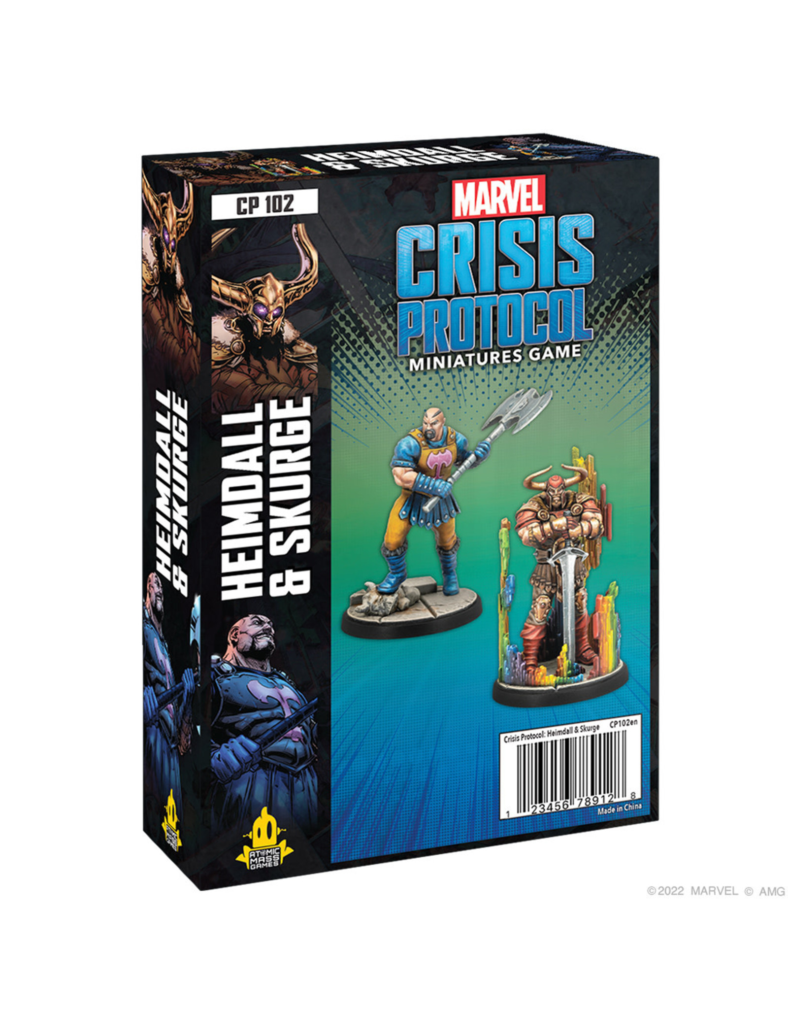 Atomic Mass Games Marvel Crisis Protocol - Heimdall & Skurge