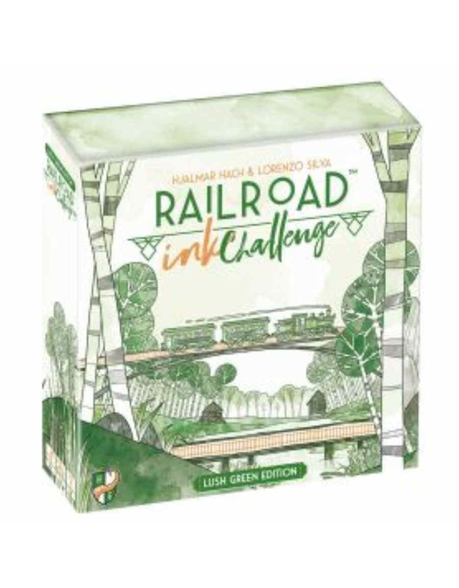 Horrible Games Railroad Ink Challenge: Lush Green Edition