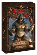 Legend Story Studios Flesh and Blood History Pack 1 Blitz Deck Rhinar