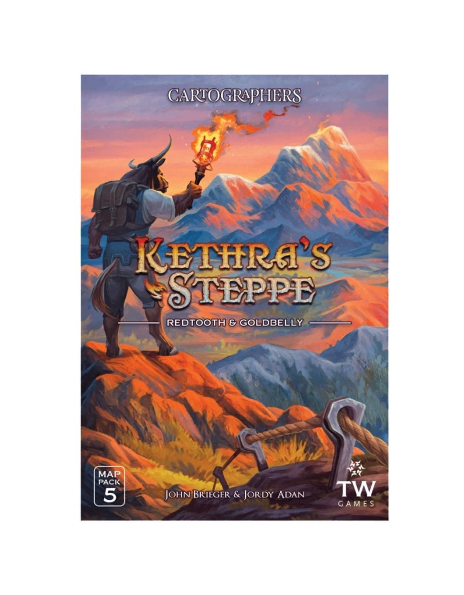 Thunderworks Cartographers: Map Pack 5 Kethra's Steppe