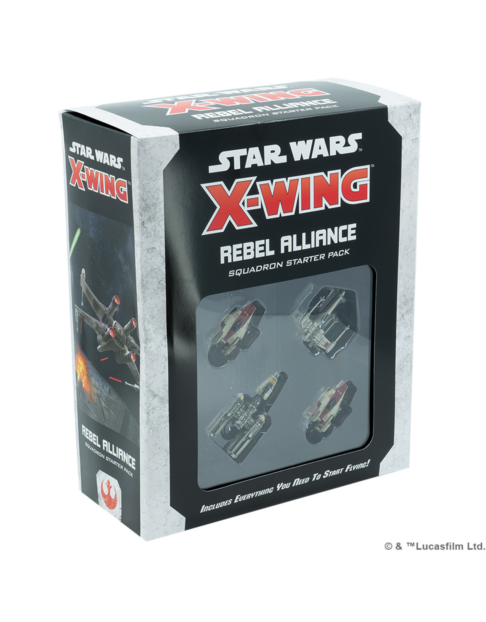Fantasy Flight Games Star Wars X-wing 2E: Rebel Alliance Starter Pack