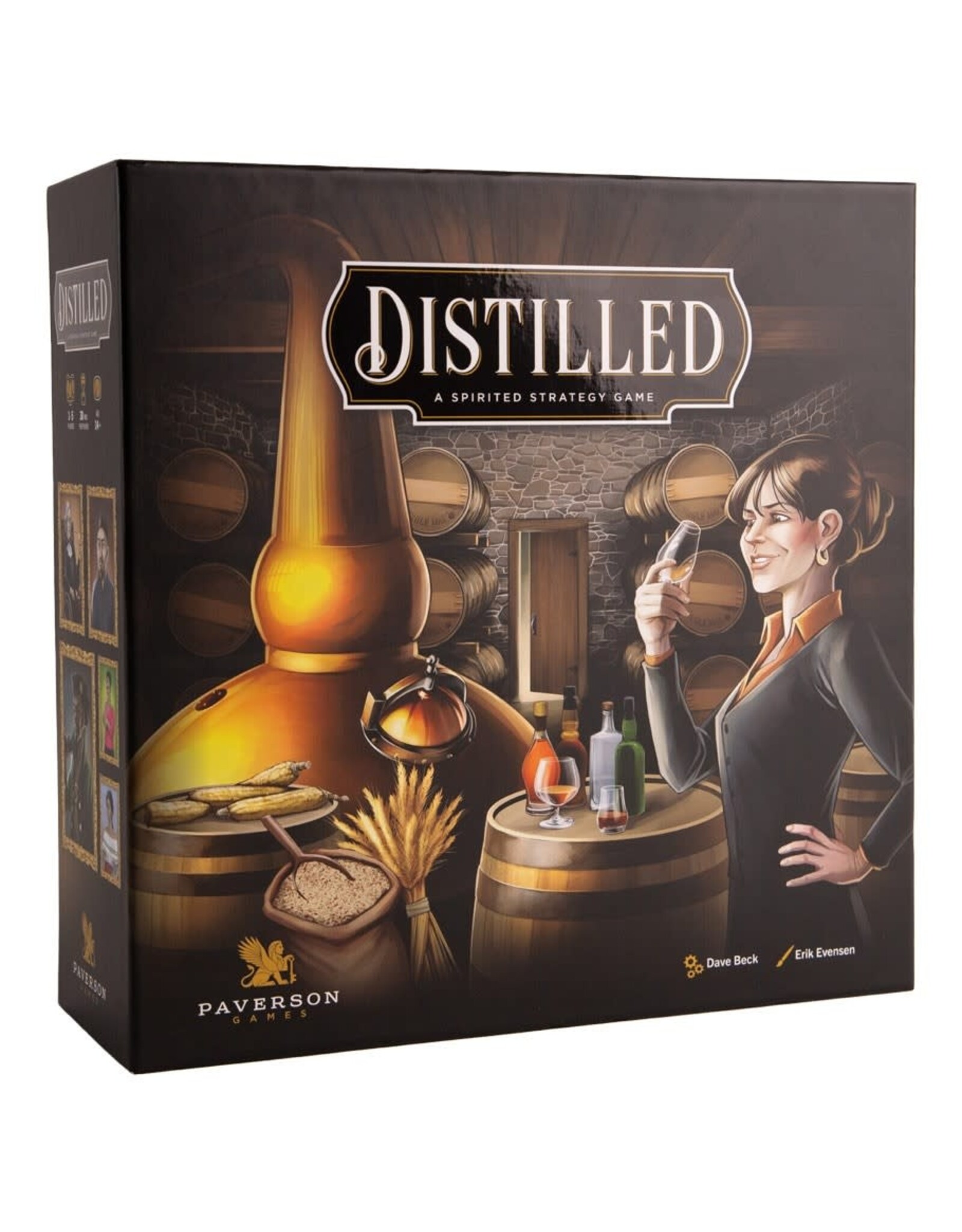 Paverson Games Distilled: A Spirited Strategy Games