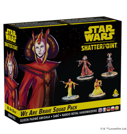 Atomic Mass Games Star Wars: Shatterpoint - We Are Brave: Queen Padme Amidala Squad Pack