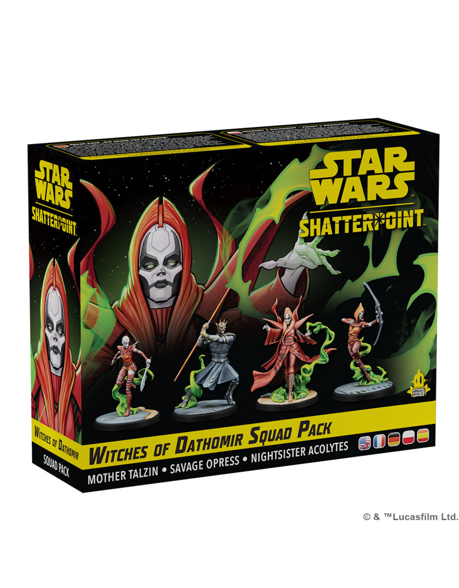 Atomic Mass Games Star Wars: Shatterpoint - Witches of Dathomir: Mother Talzin Squad Pack