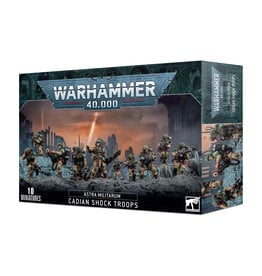 Games Workshop WH40k Astra Militarum Cadian Shock Troops