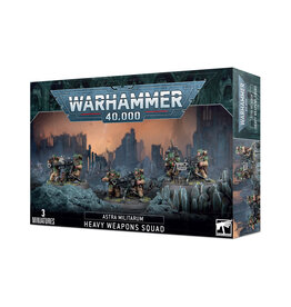 Games Workshop WH40K Astra Militarum Cadians Heavy Weapons Squad