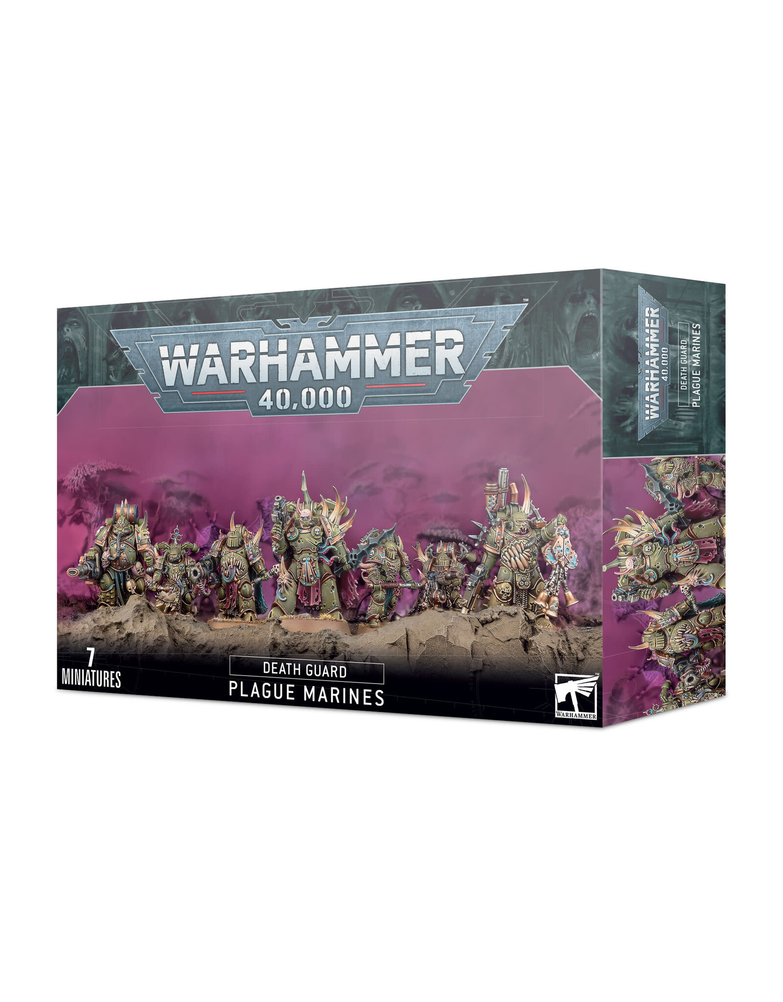 Warhammer 40K WH40K - Death Guard Plague Marines