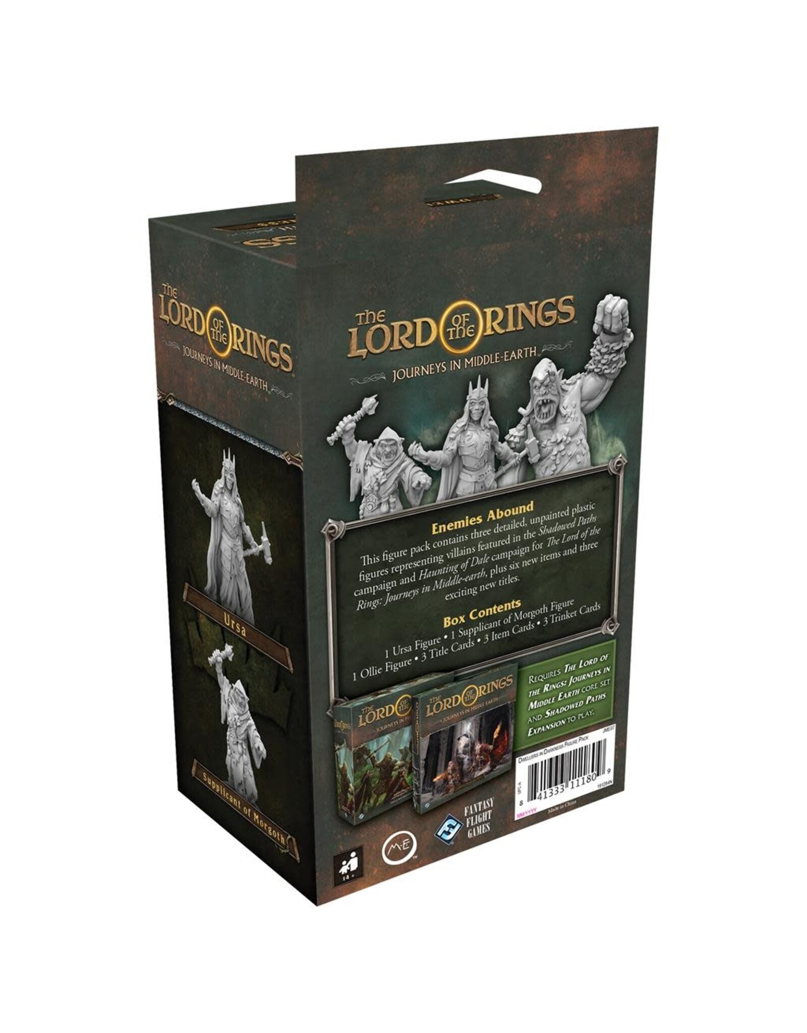 Fantasy Flight Games Lord of the Rings Journeys in Middle Earth -  Dwellers in Darkness