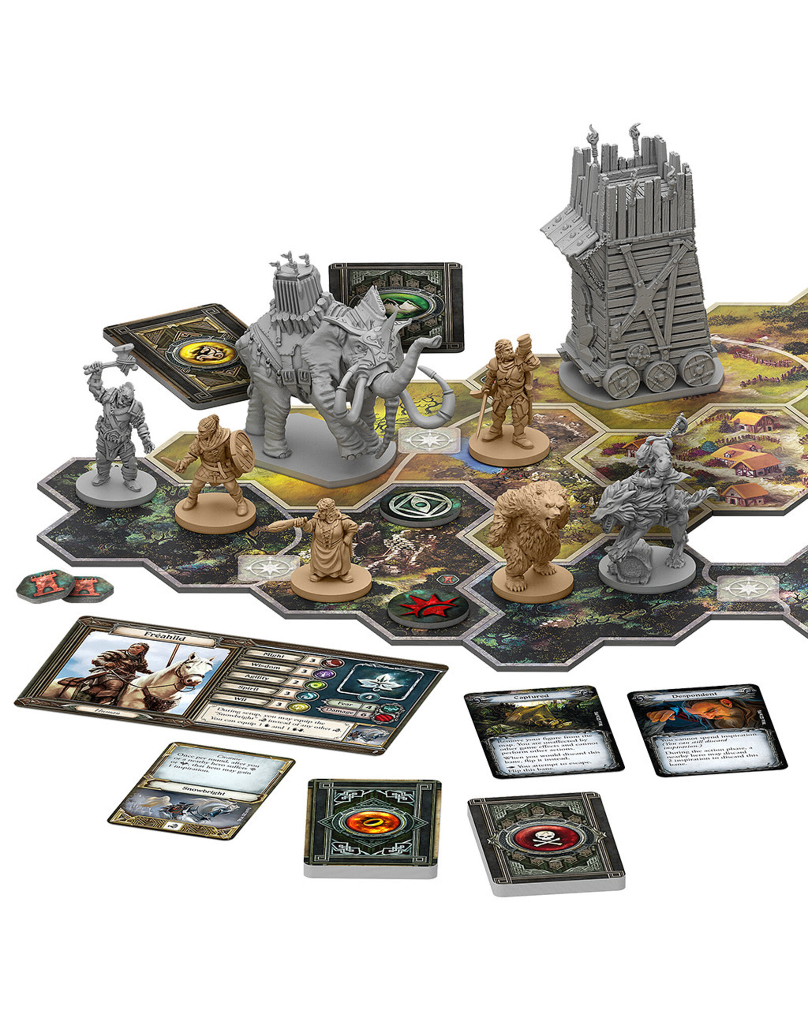 Fantasy Flight Games Lord of the Rings Journeys in Middle Earth: Spreading War
