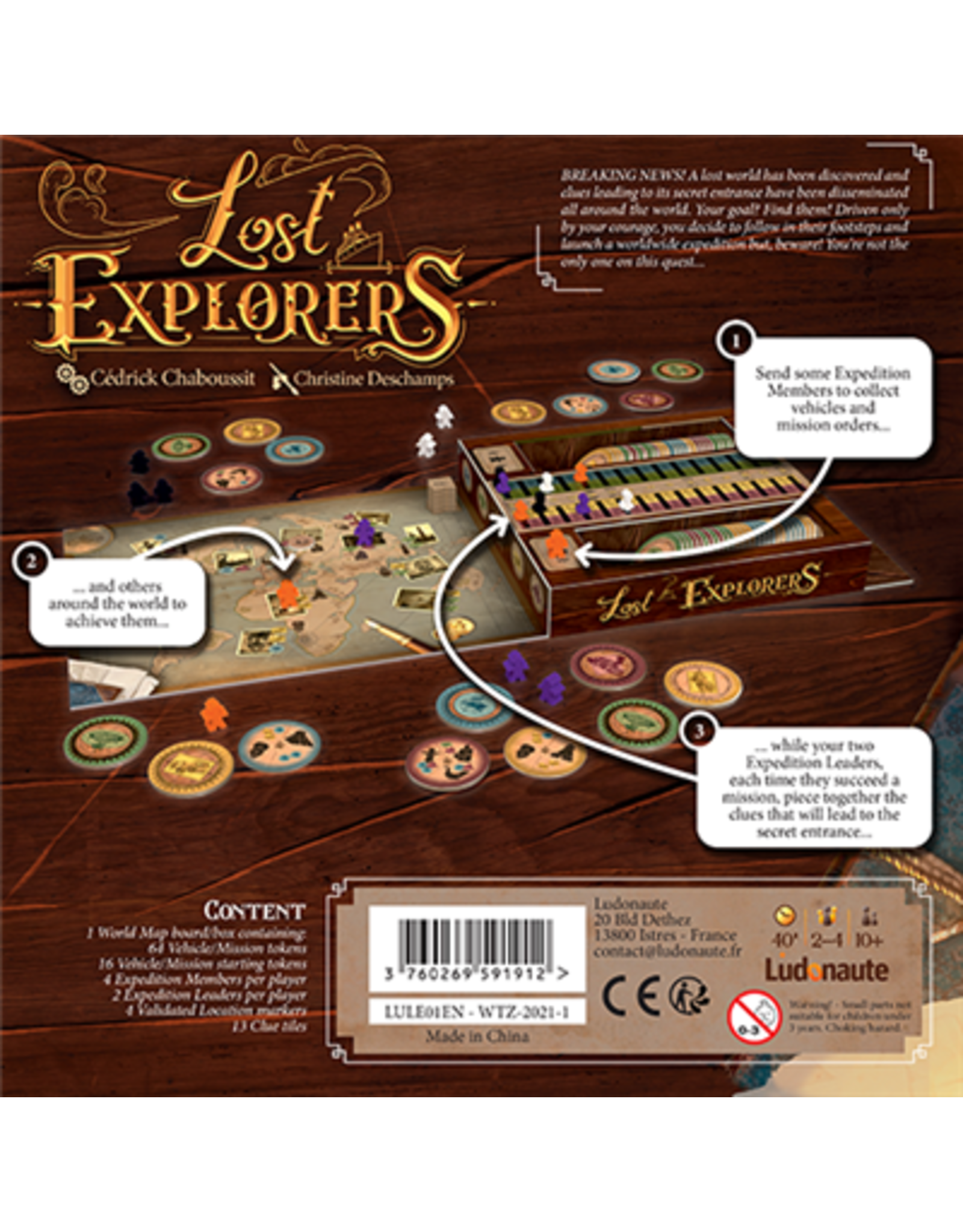 Ludonaute Lost Explorers