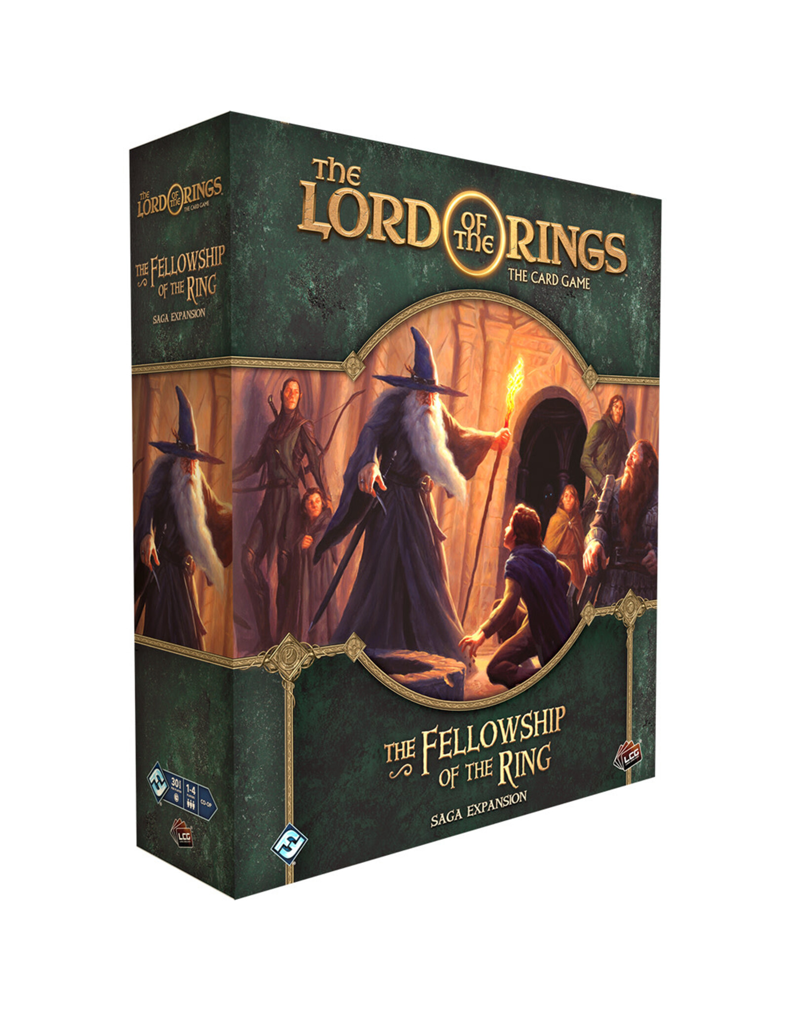 Fantasy Flight Games Lord of the Rings LCG: The Fellowship of the Ring Saga Expansion