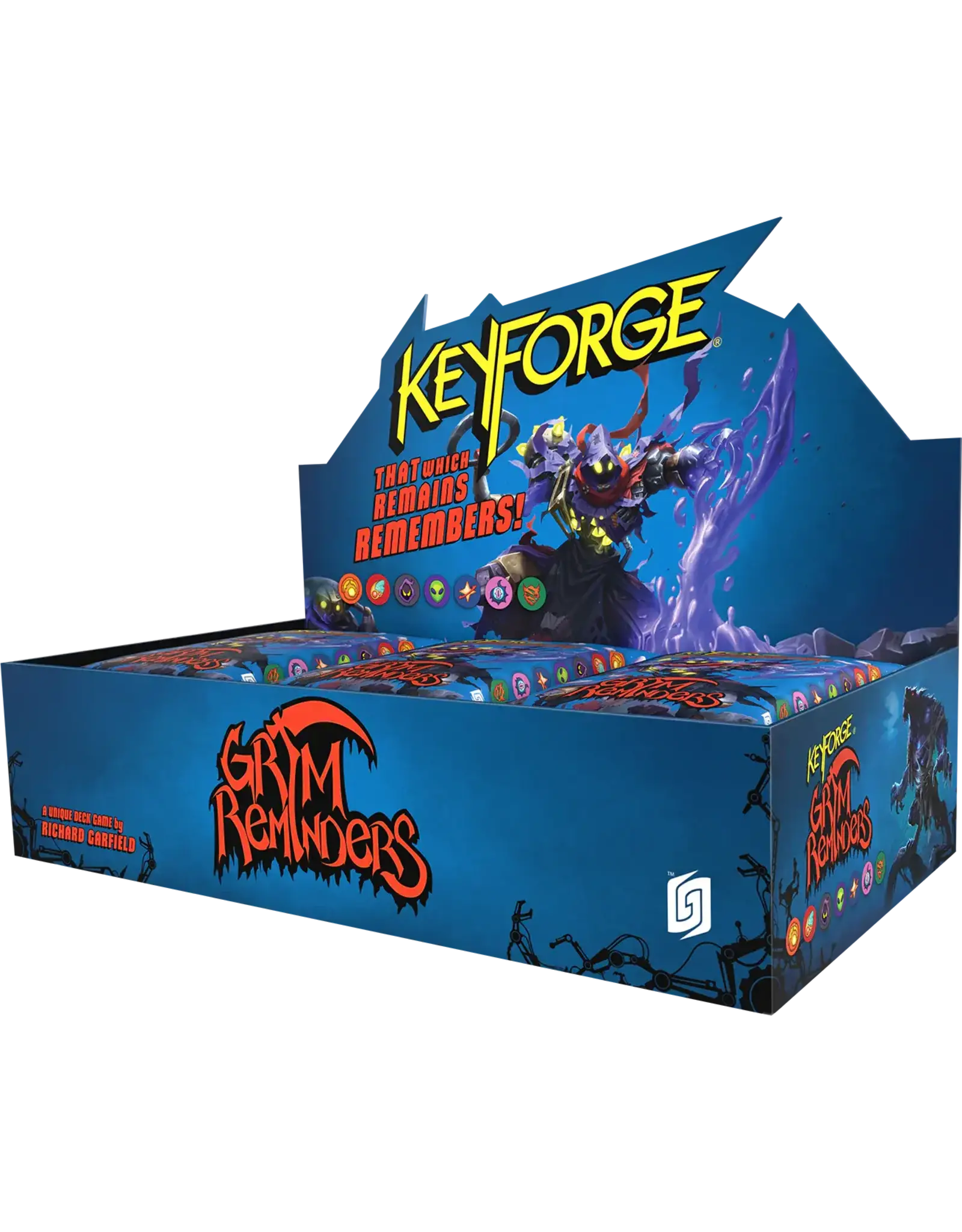 Ghost Galaxy Keyforge: Grim Reminders Booster Deck Box