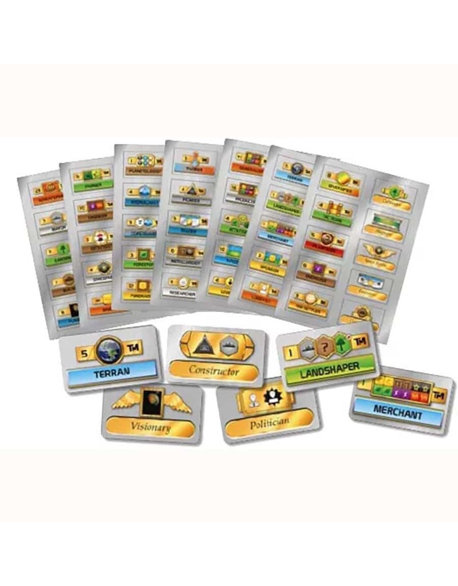Stronghold Games Terraforming Mars: Milestones & Awards