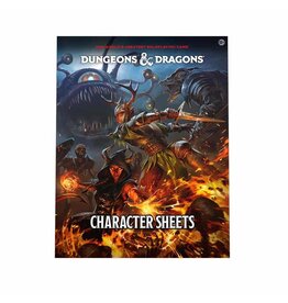 Wizards of the Coast D&D Character Sheets 2024 Edition