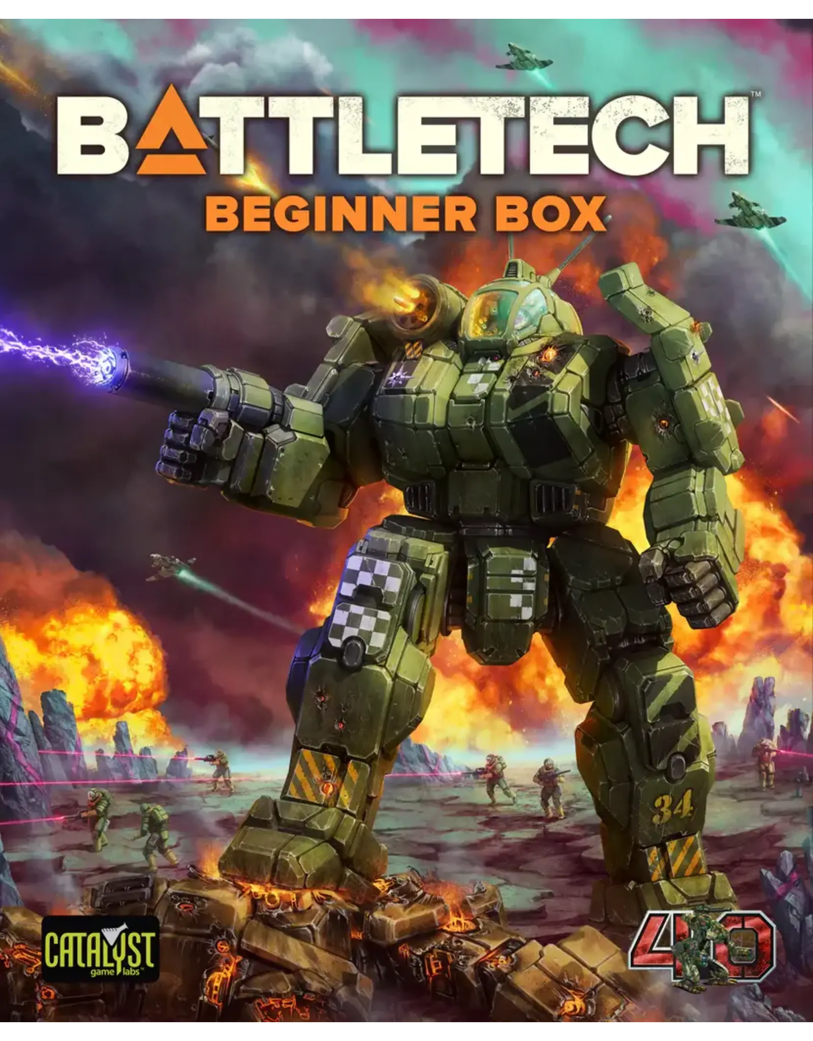 Catalyst Game Labs BattleTech Beginner Box (40th Anniversary)