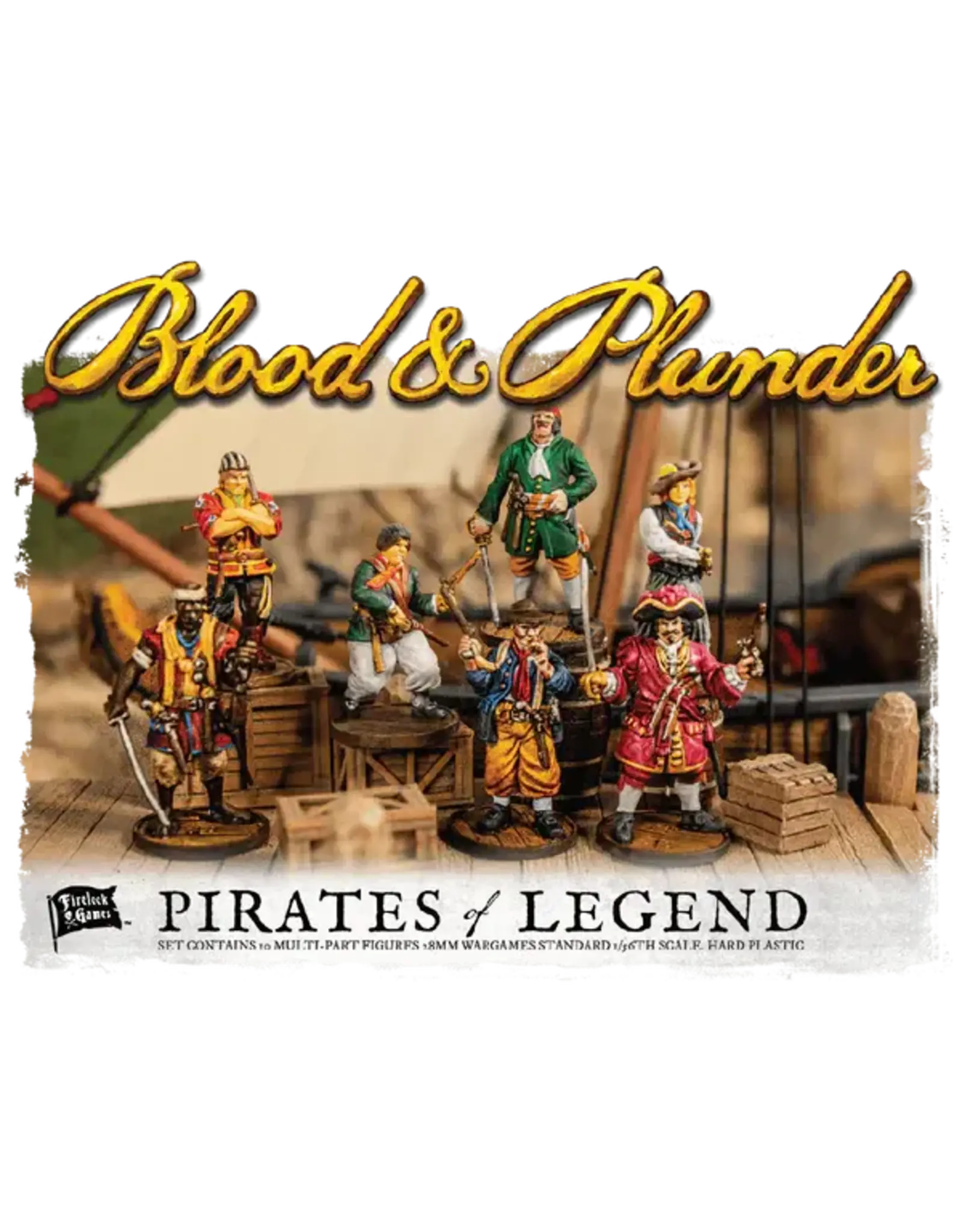 Firelock Games Blood and Plunder: Pirates of Legend Captains Box