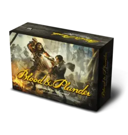 Firelock Games Blood and Plunder: Blackbeard vs Maynard 2 Player Starter Set – Epic Pirate Battles Await!