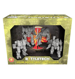 Catalyst Game Labs BattleTech: Miniature Force Pack - House Davion Heavy Battle Lance