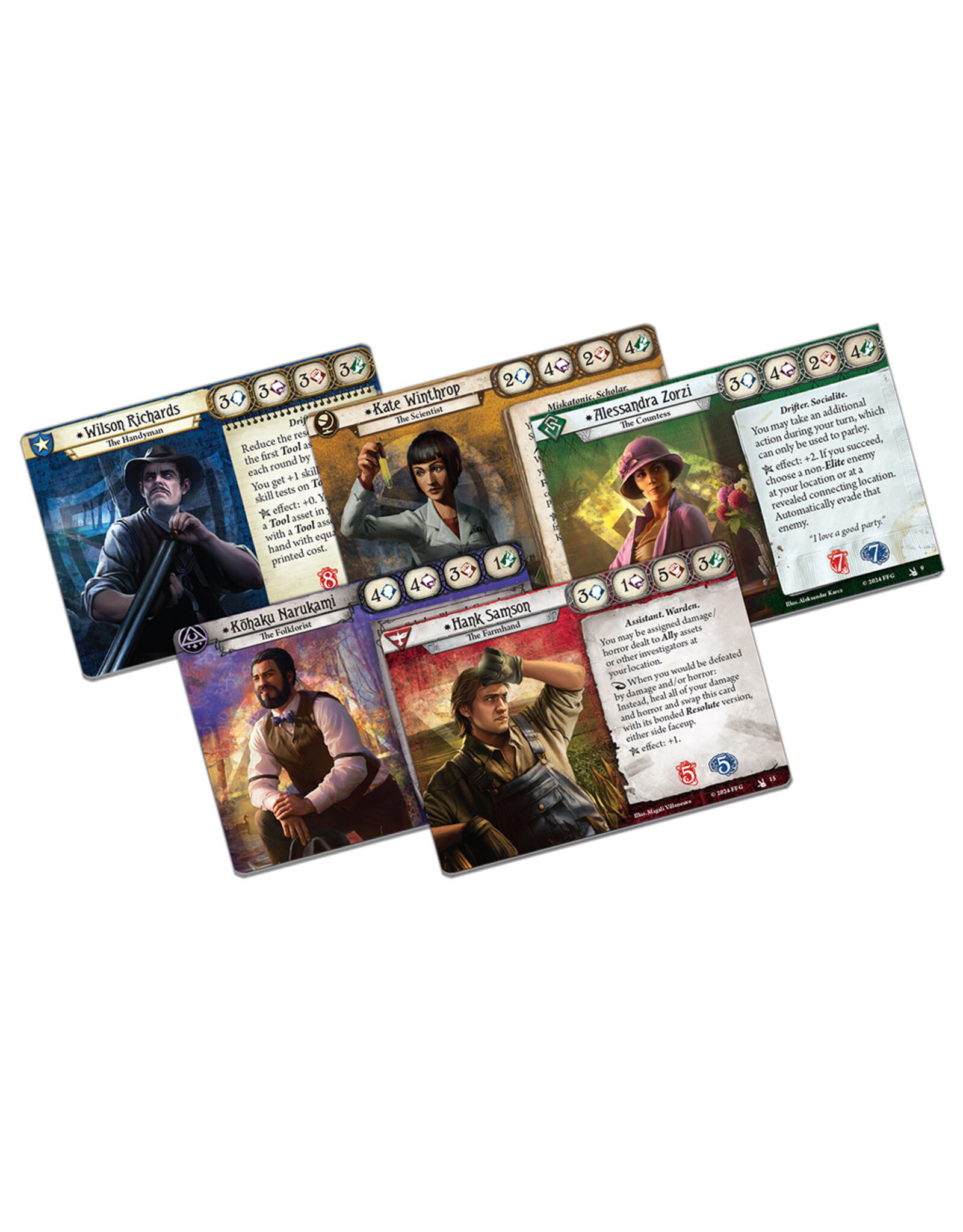 Fantasy Flight Games Arkham Horror LCG: The Feast of Hemlock Vale Investigator Expansion