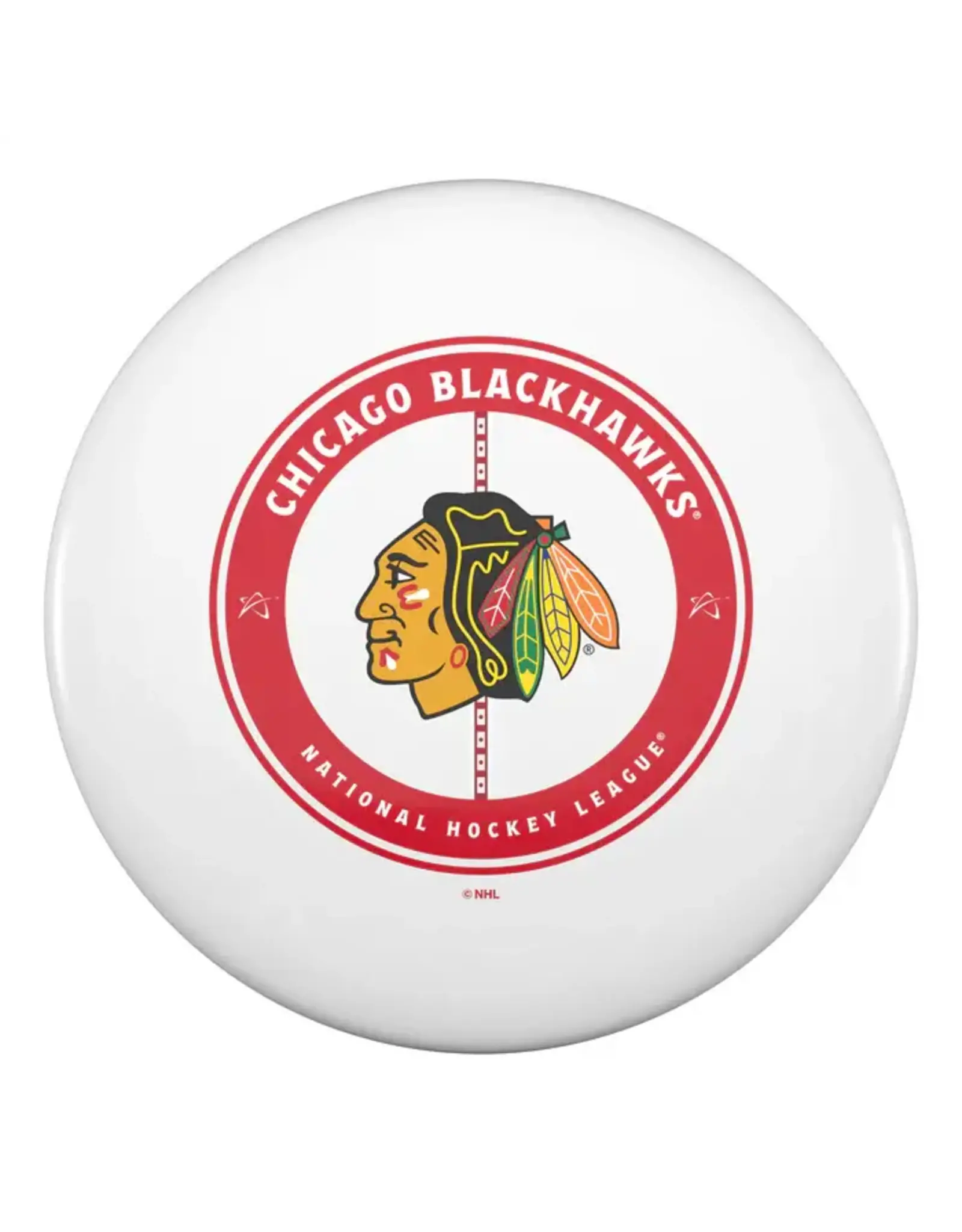 Prodigy Disc ACE Line P Model S Basegrip - Home Ice Stamp - Chicago Blackhawks / White