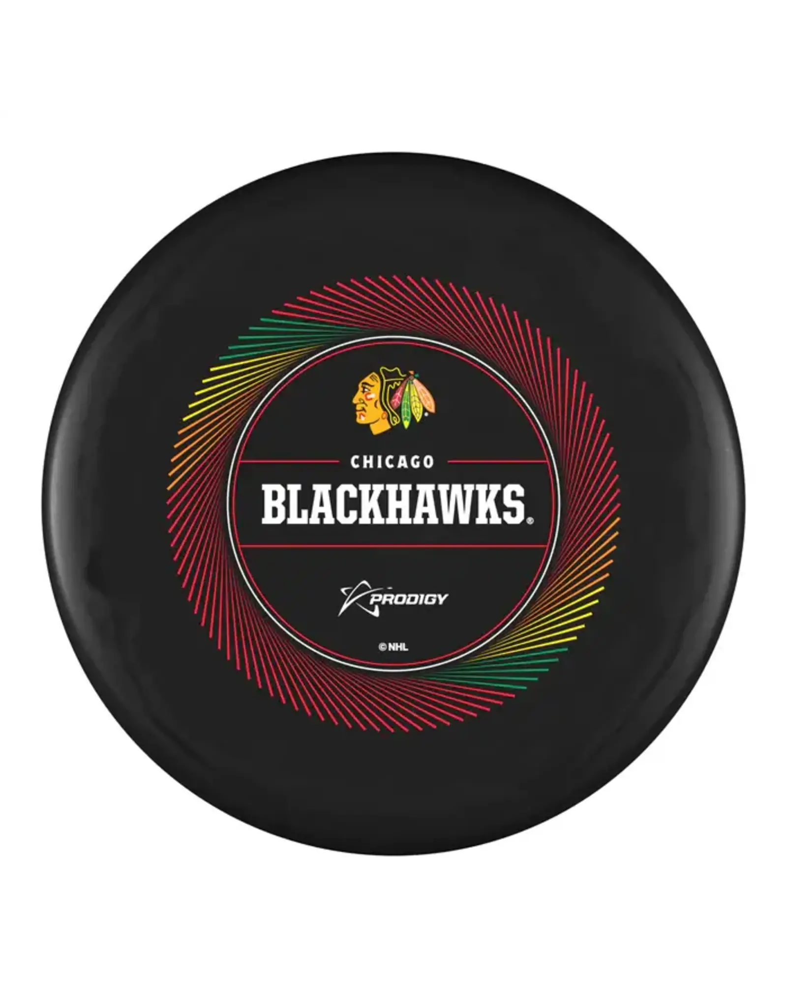 Prodigy Disc ACE Line M Model S Basegrip - Spin-O-Rama Stamp - Chicago Blackhawks / Black
