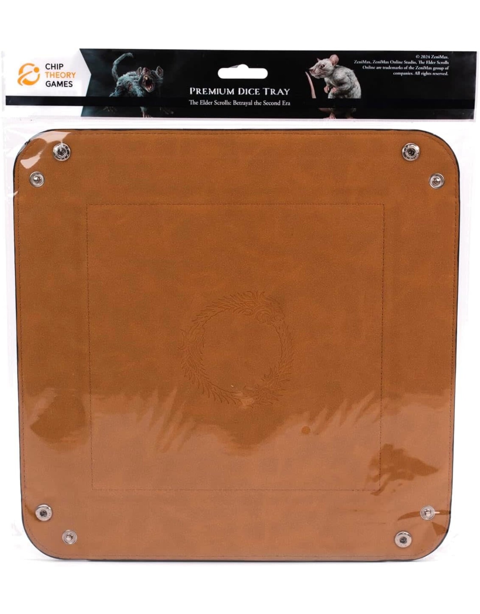 Chip Theory Games Elder Scroll Betrayal of the Second Era - Leather Dice Tray