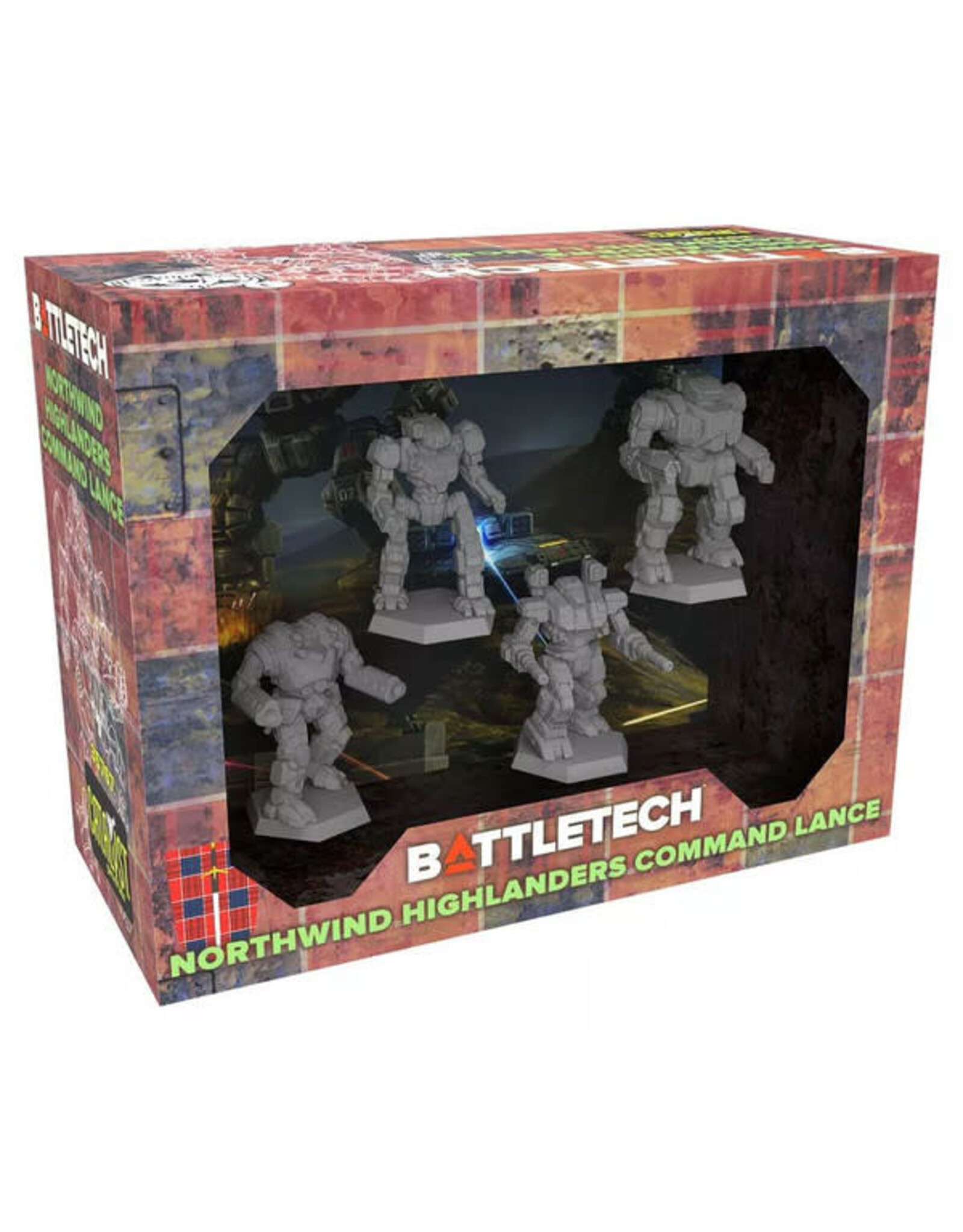 Catalyst Game Labs Battletech: Northwind Highlanders Command Lance