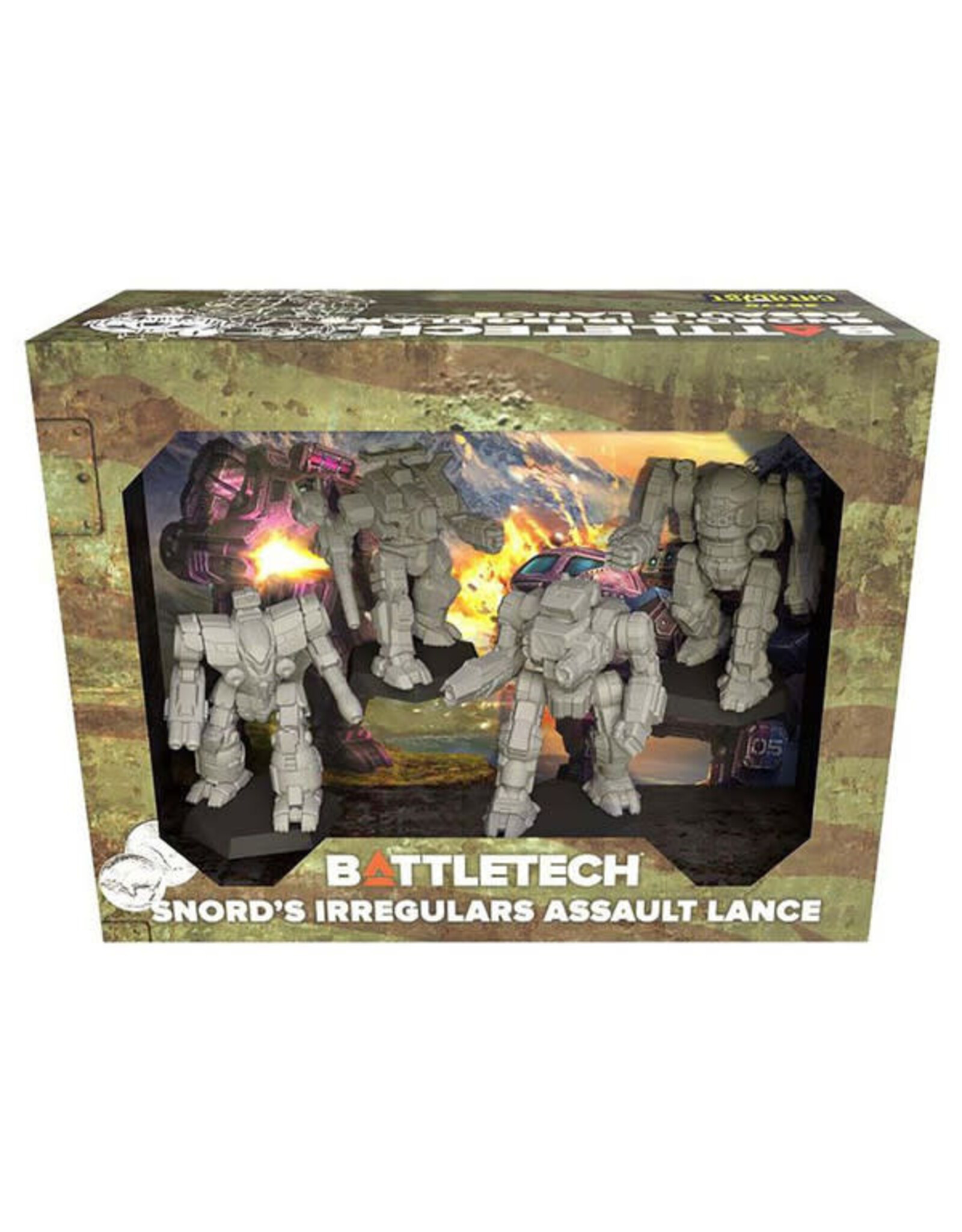 Catalyst Game Labs BattleTech: Miniature Force Pack - Snord's Irregulars Assault Lance