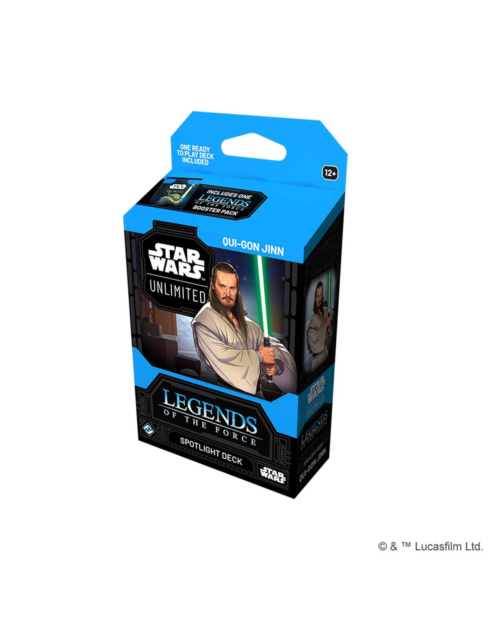 Fantasy Flight Games Star Wars: Unlimited - Legends of the Force: Spotlight Deck: Qui-Gon Jinn