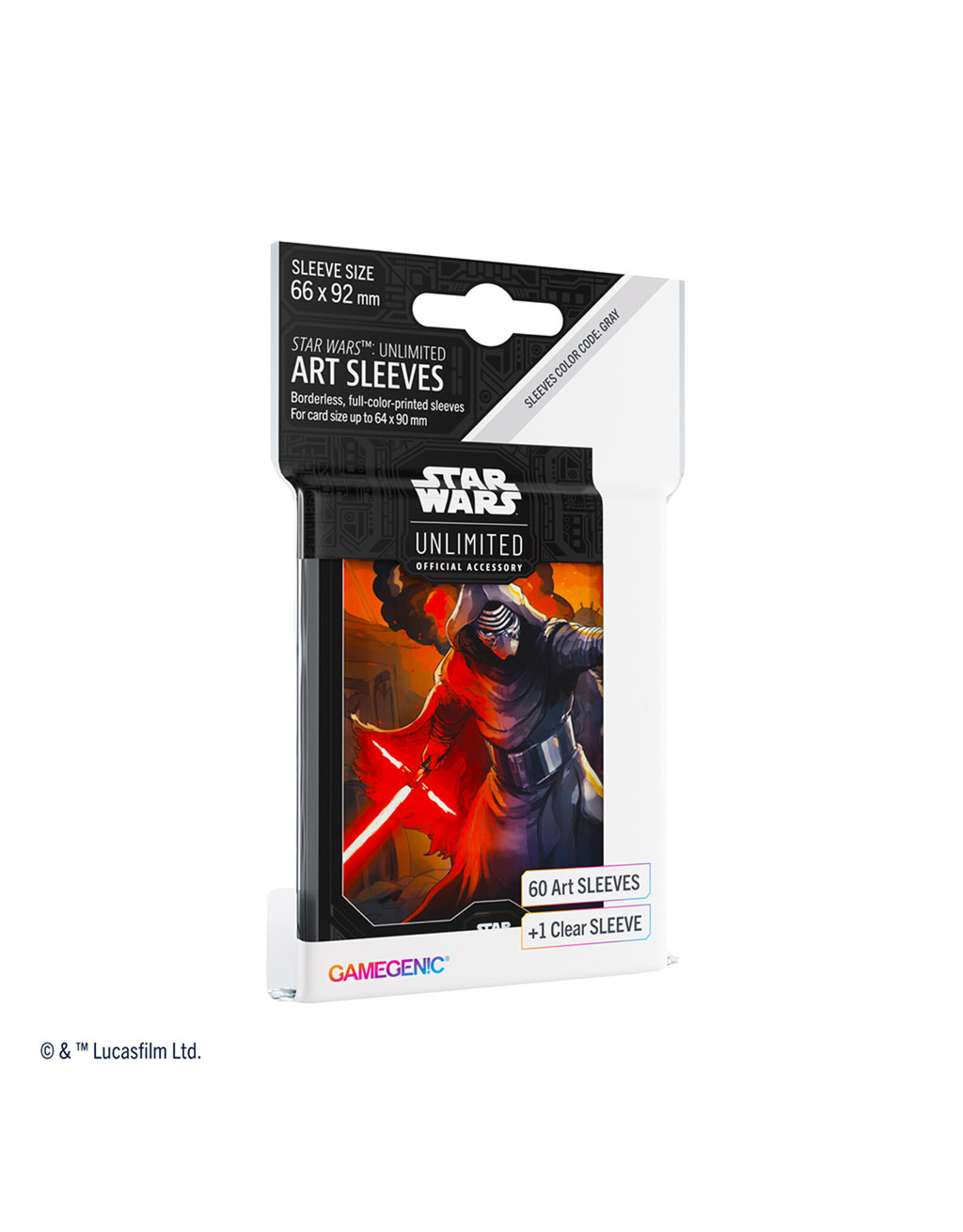 Gamegenic Star Wars: Unlimited Art Sleeves Kylo Ren