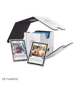 Gamegenic Star Wars Unlimited: Twin Suns Deck Pod-White & Black