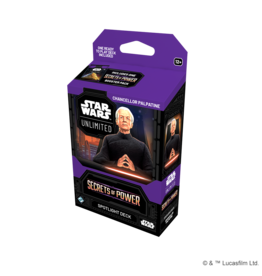 Fantasy Flight Games Star Wars: Unlimited - Secrets of Power: Spotlight Deck: Chanellor Palpatine